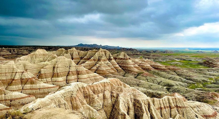 Badlands Overlook, North Dakota, USA